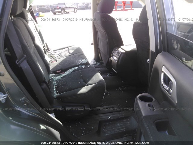 5N1AR2MN9DC603489 - 2013 NISSAN PATHFINDER S/SV/SL/PLATINUM GRAY photo 8