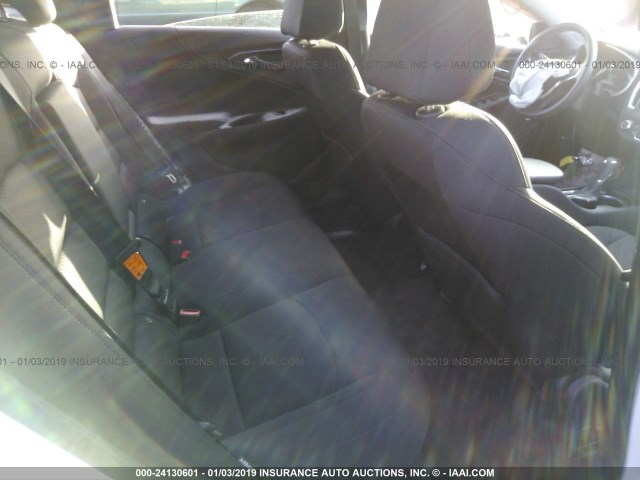 1G1ZB5ST4JF172822 - 2018 CHEVROLET MALIBU LS WHITE photo 8