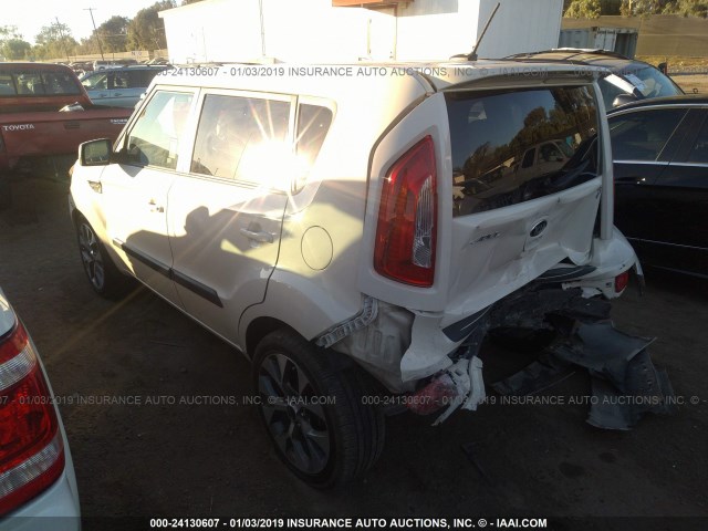 KNDJT2A65D7775675 - 2013 KIA SOUL +/!/SPORT CREAM photo 3