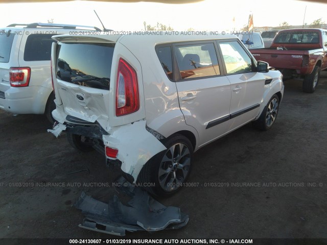 KNDJT2A65D7775675 - 2013 KIA SOUL +/!/SPORT CREAM photo 4