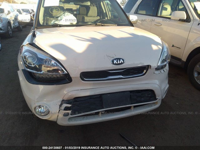 KNDJT2A65D7775675 - 2013 KIA SOUL +/!/SPORT CREAM photo 6