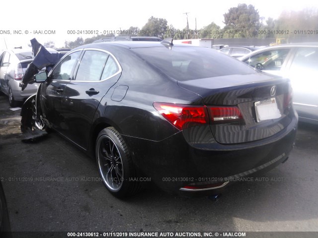 19UUB2F5XFA002224 - 2015 ACURA TLX TECH BLACK photo 3