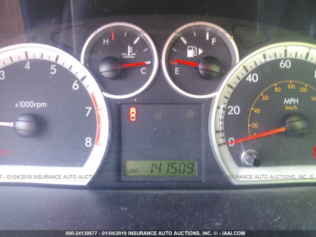 KL1TD56E69B642328 - 2009 CHEVROLET AVEO LS/LT RED photo 7