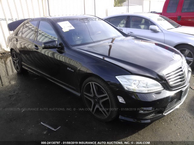 WDDNG7HB2AA319269 - 2010 MERCEDES-BENZ S 63 AMG BLACK photo 1