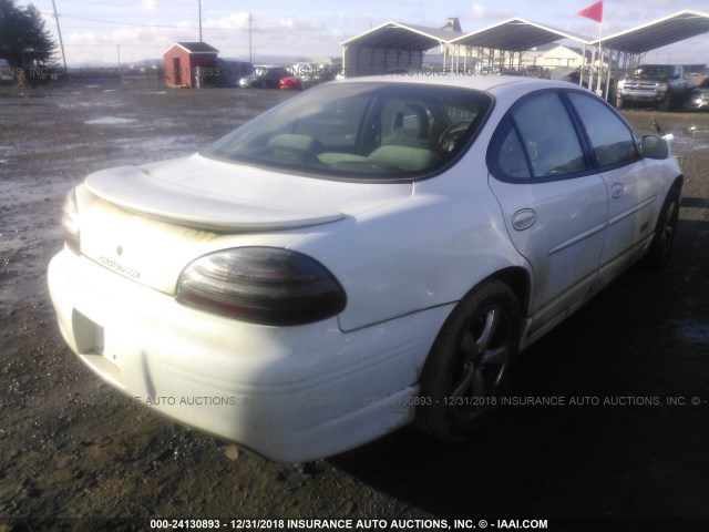 1G2WP521XVF353069 - 1997 PONTIAC GRAND PRIX GTP WHITE photo 4