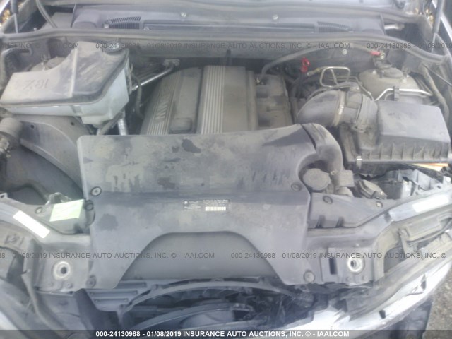 5UXFA13595LY07075 - 2005 BMW X5 3.0I 棕色 照片 10