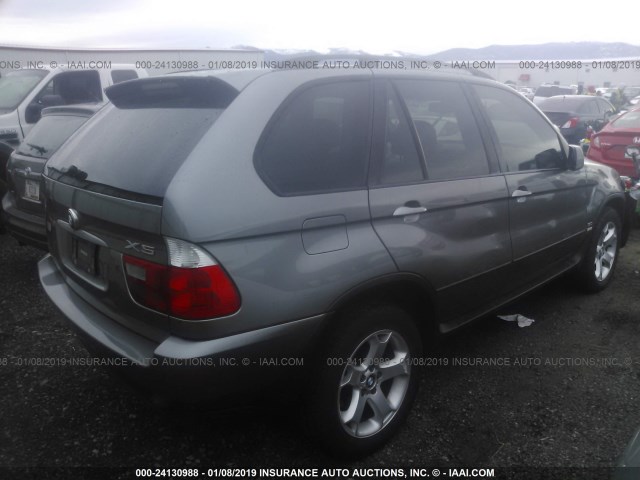 5UXFA13595LY07075 - 2005 BMW X5 3.0I 棕色 照片 4