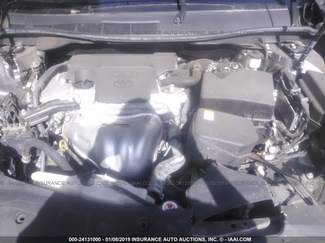 4T1BF1FKXHU687882 - 2017 TOYOTA CAMRY LE/XLE/SE/XSE GRAY photo 10