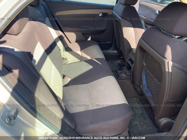 1G1ZH57B994199553 - 2009 CHEVROLET MALIBU 1LT Champagne photo 8
