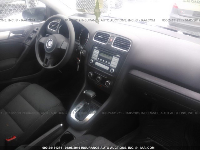 WVWDB7AJ6AW386806 - 2010 VOLKSWAGEN GOLF 黑色 照片 5