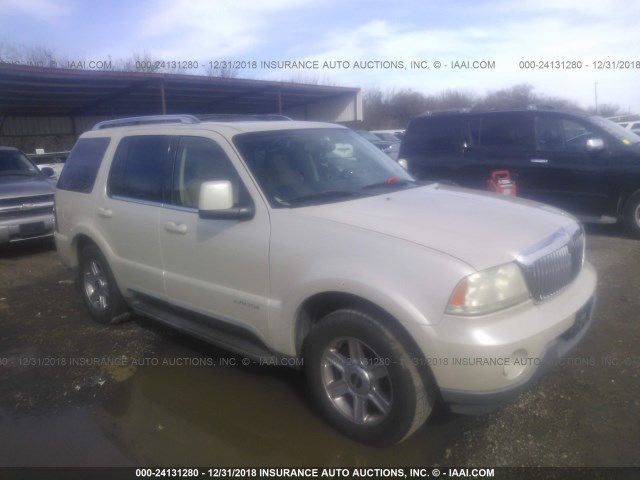 5LMEU68H55ZJ20458 - 2005 LINCOLN AVIATOR 奶油色 照片 1