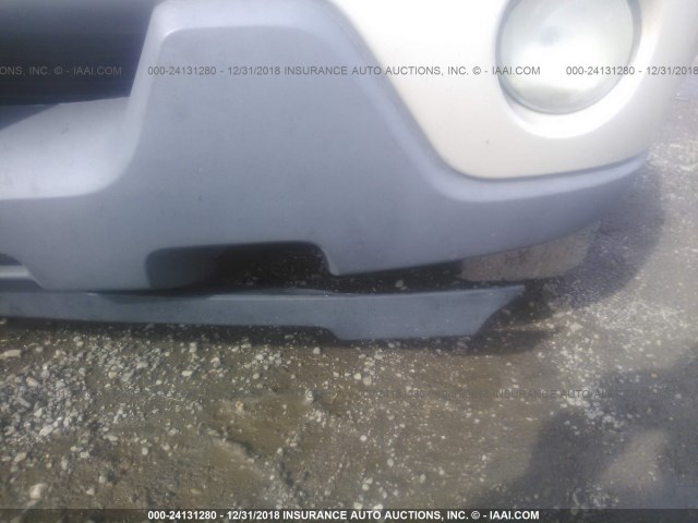 5LMEU68H55ZJ20458 - 2005 LINCOLN AVIATOR 奶油色 照片 6