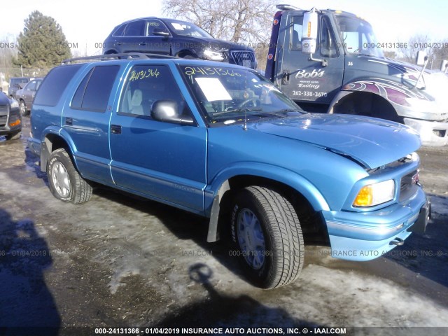 1GKDT13W4S2548769 - 1995 GMC JIMMY BLUE photo 1