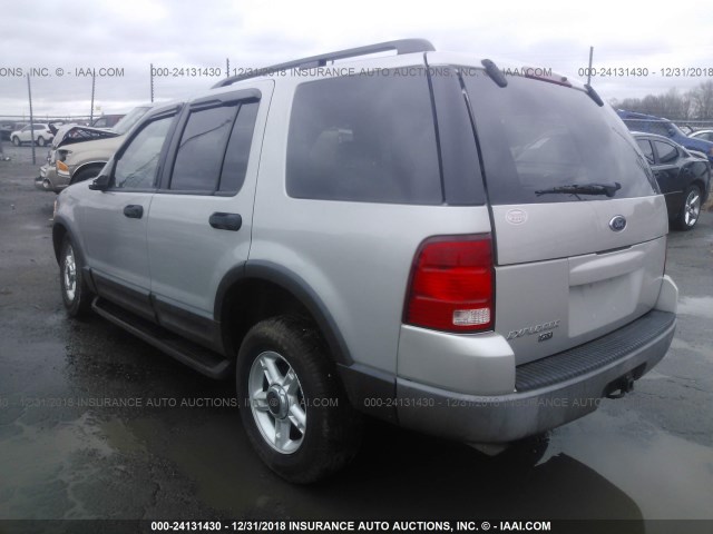 1FMZU63K83ZA08273 - 2003 FORD EXPLORER XLT/XLT SPORT/NBX GRAY photo 3