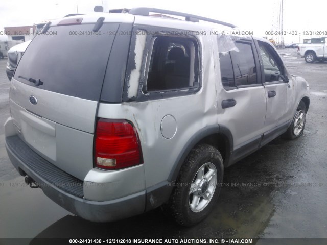 1FMZU63K83ZA08273 - 2003 FORD EXPLORER XLT/XLT SPORT/NBX GRAY photo 4