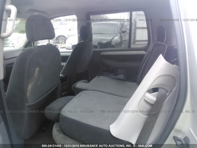 1FMZU63K83ZA08273 - 2003 FORD EXPLORER XLT/XLT SPORT/NBX GRAY photo 8