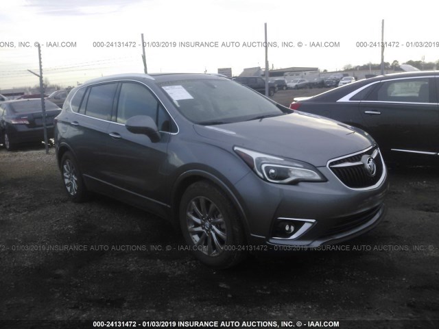 LRBFXCSA5KD005119 - 2019 BUICK ENVISION ESSENCE GRAY photo 1