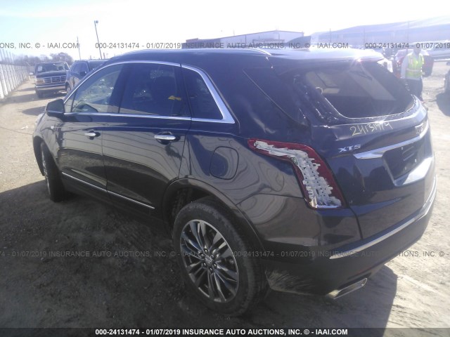 1GYKNERS5JZ153492 - 2018 CADILLAC XT5 PREMIUM LUXURY BLACK photo 3