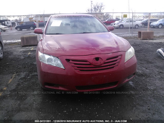 4T4BE46K49R139517 - 2009 TOYOTA CAMRY SE/LE/XLE 栗色 照片 6