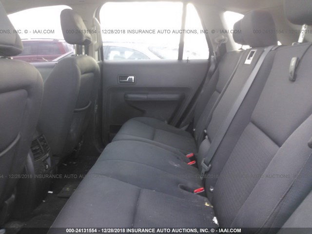 2FMDK48C97BA25887 - 2007 FORD EDGE SEL WHITE photo 8