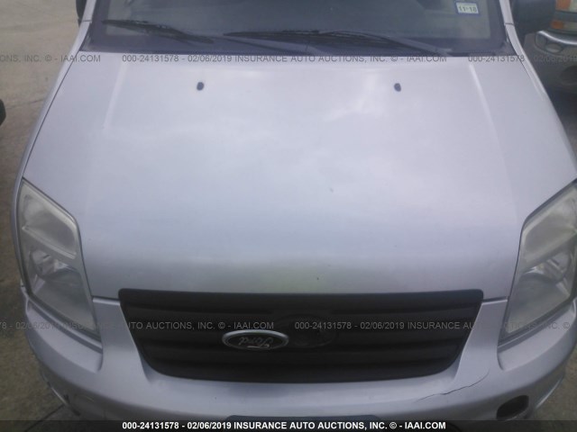 NM0LS7BN6DT176819 - 2013 FORD TRANSIT CONNECT XLT WHITE photo 10