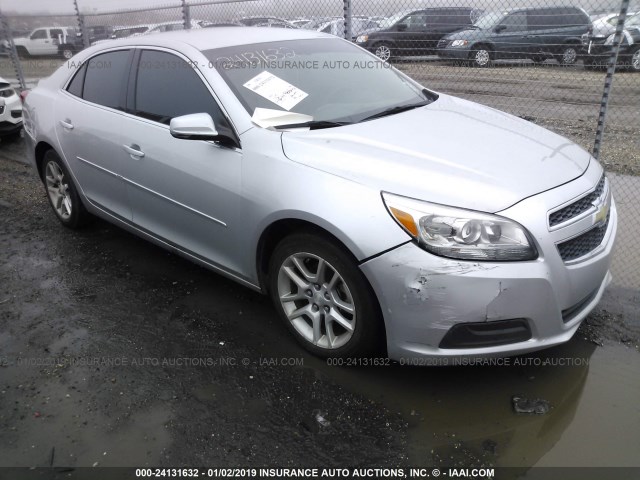 1G11C5SA4DF215164 - 2013 CHEVROLET MALIBU 1LT SILVER photo 1