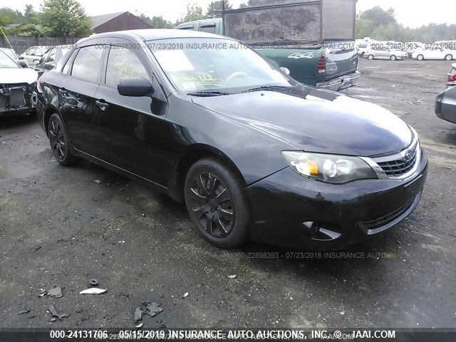 JF1GE61698H526944 - 2008 SUBARU IMPREZA 2.5I BLACK photo 1