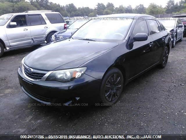 JF1GE61698H526944 - 2008 SUBARU IMPREZA 2.5I BLACK photo 2