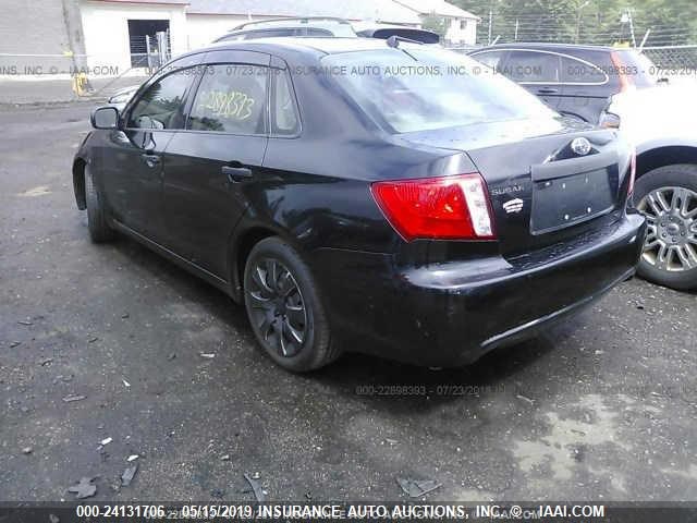 JF1GE61698H526944 - 2008 SUBARU IMPREZA 2.5I BLACK photo 3