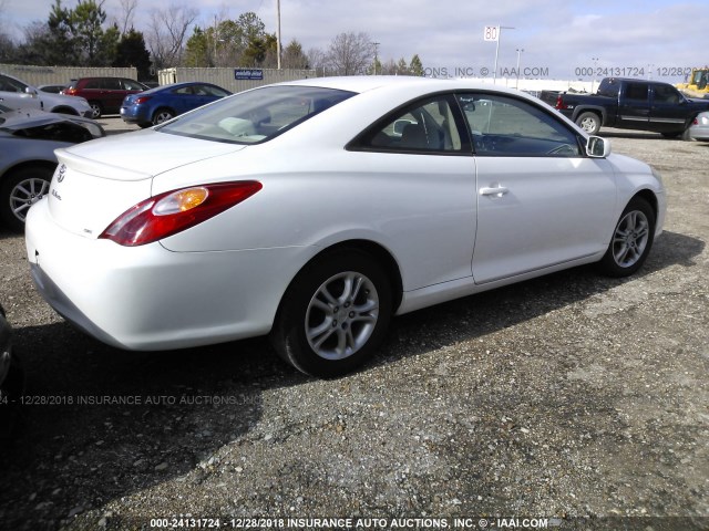 4T1CE38P15U530684 - 2005 TOYOTA CAMRY SOLARA SE/SLE Ağ foto 4