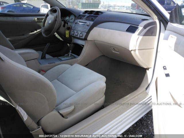4T1CE38P15U530684 - 2005 TOYOTA CAMRY SOLARA SE/SLE Ağ foto 5