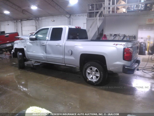 1GCVKREC5FZ287962 - 2015 CHEVROLET SILVERADO K1500 LT SILVER photo 3