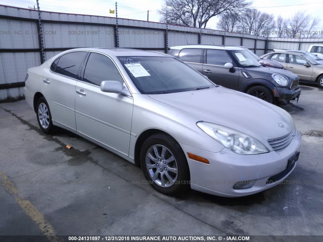 JTHBF30G236019736 - 2003 LEXUS ES 300 SILVER photo 1