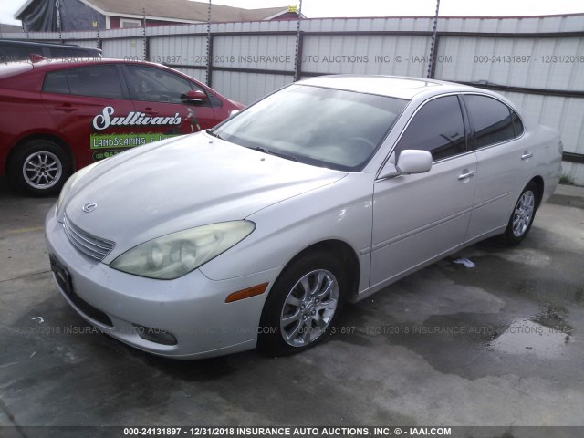 JTHBF30G236019736 - 2003 LEXUS ES 300 SILVER photo 2