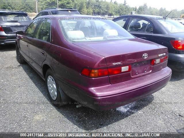 JT2BG22K9W0252166 - 1998 TOYOTA CAMRY CE/LE/XLE MAROON photo 3