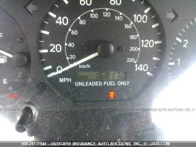 JT2BG22K9W0252166 - 1998 TOYOTA CAMRY CE/LE/XLE MAROON photo 7