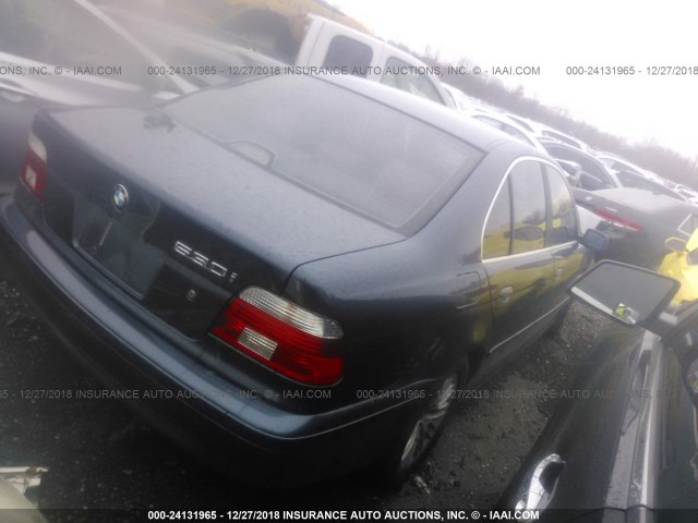 WBADT63423CK30651 - 2003 BMW 530 I AUTOMATIC BLUE photo 4