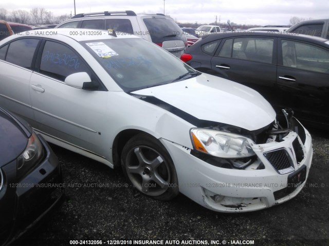 1G2ZK57N294242945 - 2009 PONTIAC G6 GT WHITE photo 1