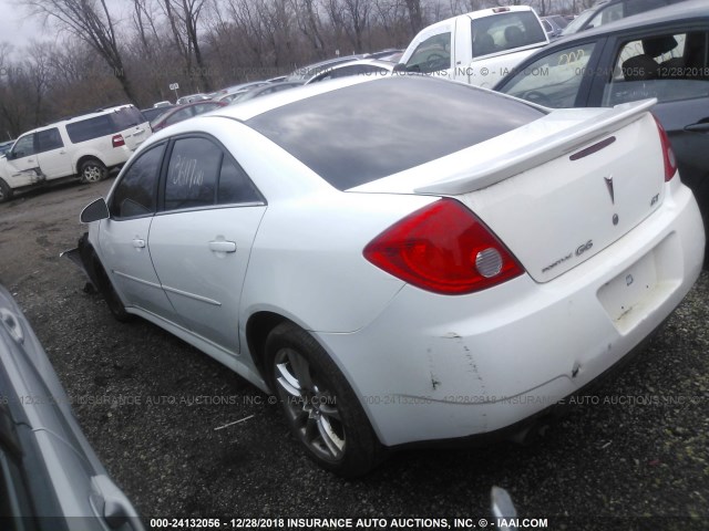 1G2ZK57N294242945 - 2009 PONTIAC G6 GT WHITE photo 3