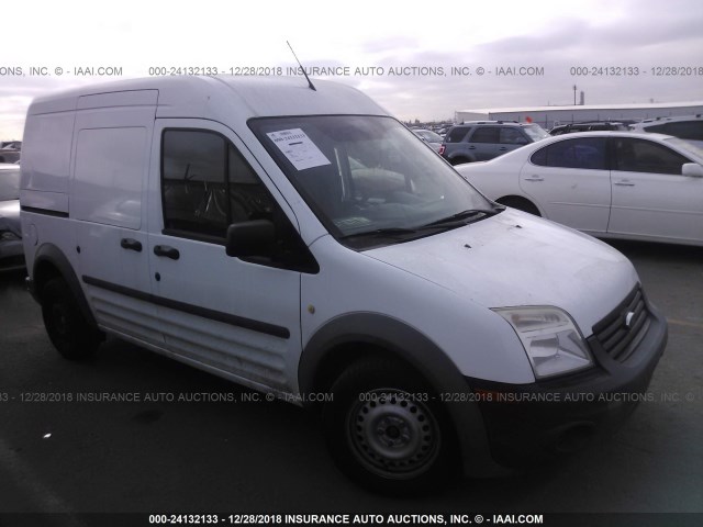 NM0LS7CN3DT172094 - 2013 FORD TRANSIT CONNECT XL WHITE photo 1