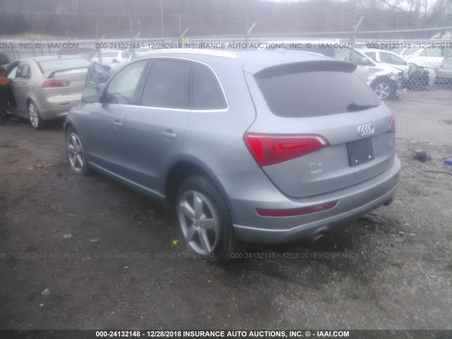 WA1VKAFP4AA040291 - 2010 AUDI Q5 PRESTIGE SILVER photo 3