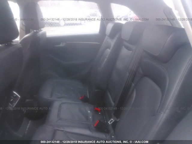 WA1VKAFP4AA040291 - 2010 AUDI Q5 PRESTIGE SILVER photo 8