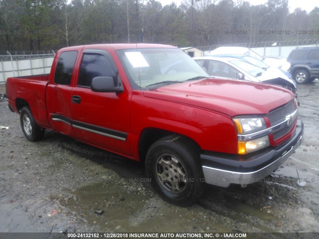 2GCEC19V031326732 - 2003 CHEVROLET SILVERADO C1500 RED photo 1