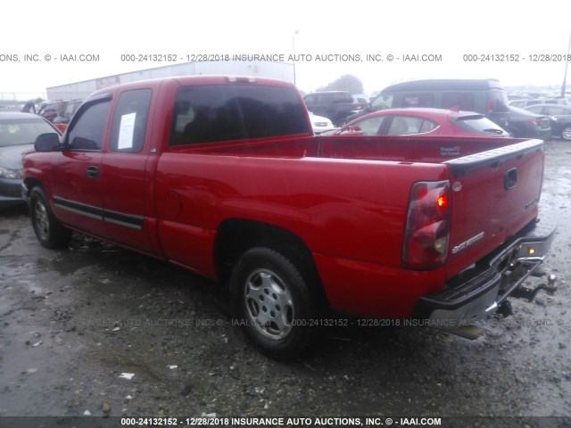 2GCEC19V031326732 - 2003 CHEVROLET SILVERADO C1500 RED photo 3