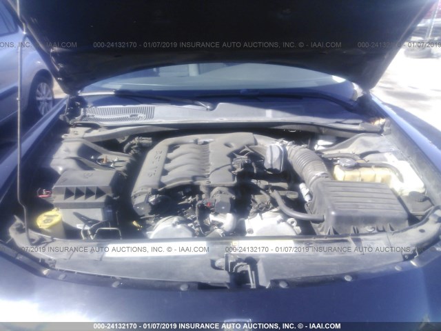 2B3KA43G87H677813 - 2007 DODGE CHARGER SE/SXT BLACK photo 10