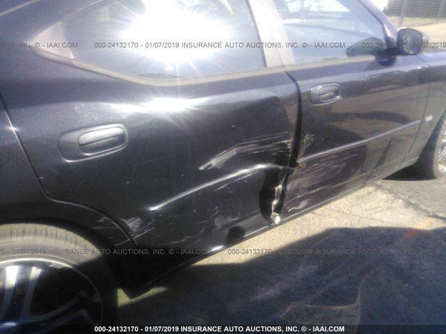 2B3KA43G87H677813 - 2007 DODGE CHARGER SE/SXT BLACK photo 6