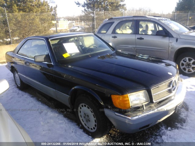 WDBCA45D1JA395992 - 1988 MERCEDES-BENZ 560 SEC BLACK photo 1