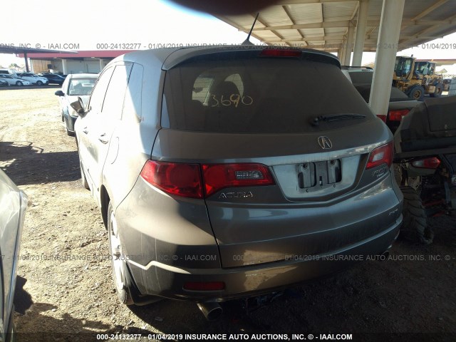 5J8TB18287A021798 - 2007 ACURA RDX GRAY photo 3