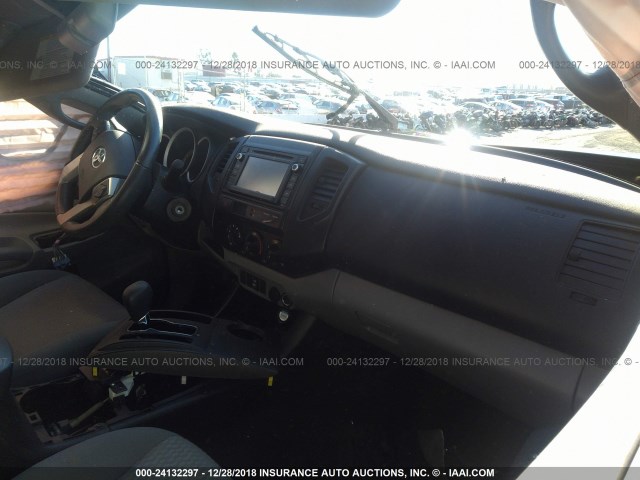 3TMJU4GN5EM167556 - 2014 TOYOTA TACOMA DOUBLE CAB PRERUNNER BLACK photo 5