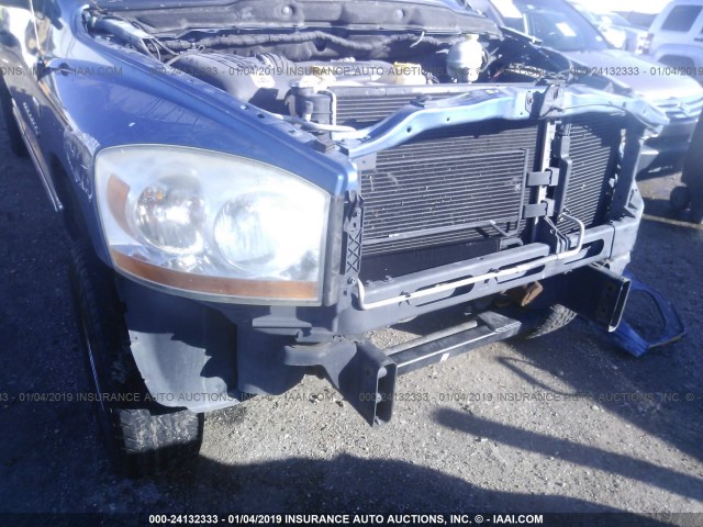 1D7KS28D66J113367 - 2006 DODGE RAM 2500 ST/SLT BLUE photo 6